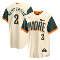 Baltimore Orioles Gunnar Henderson Cream 2026 City Connect Stadium Jersey