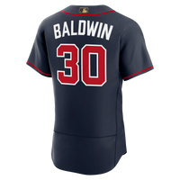 Atlanta Braves Drake Baldwin Navy Alternate MLB Awards Authentic Jersey