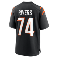 Cincinnati Bengals Jalen Rivers Black Team Game Jersey