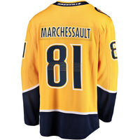 Nashville Predators Jonathan Marchessault Gold Breakaway Jersey