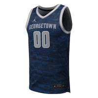 #00 Navy Georgetown Hoyas Replica Basketball Jersey