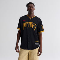 Pittsburgh Pirates Oneil Cruz Black 2026 City Connect Stadium Jersey
