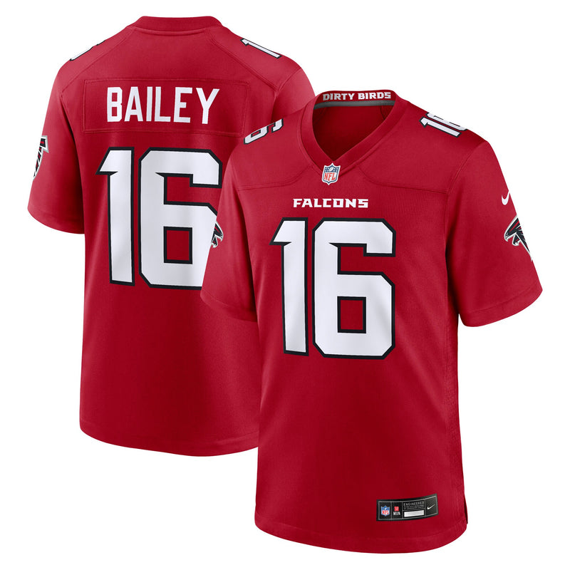 Atlanta Falcons Jake Bailey Red Team Game Jersey