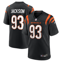 Cincinnati Bengals McKinnley Jackson Black Game Jersey