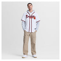 Atlanta Braves Mauricio Dubón White Home Replica Jersey
