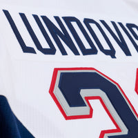 New York Rangers Henrik Lundqvist White 2014 NHL Stadium Series Power Play Jersey