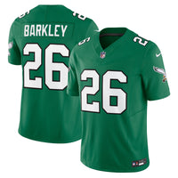 Philadelphia Eagles Saquon Barkley Kelly Green Alternate Vapor F.U.S.E. Limited Jersey