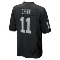 Las Vegas Raiders Jeremy Chinn Black Team Game Jersey