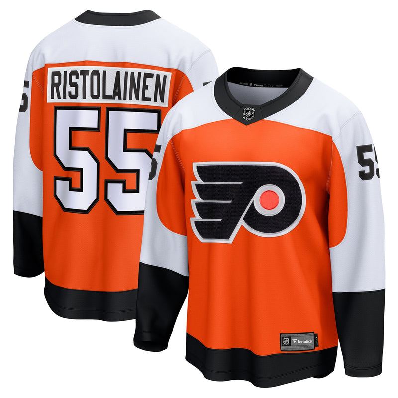 Philadelphia Flyers Rasmus Ristolainen Orange Home Breakaway Jersey