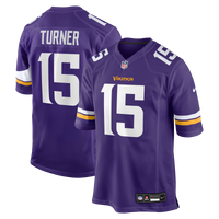 Minnesota Vikings Dallas Turner Purple Game Jersey