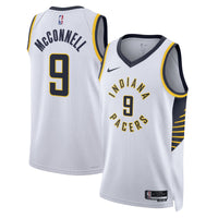 Indiana Pacers Association Edition Swingman Jersey - White - T.J. McConnell