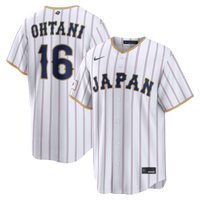 Japan Baseball Shohei Ohtani White 2026 World Baseball Classic Home Stadium Jersey