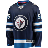 Winnipeg Jets Mark Scheifele Navy Breakaway Replica Jersey
