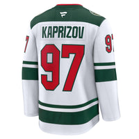 Minnesota Wild Kirill Kaprizov White Away Premium Jersey