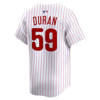 Philadelphia Phillies Jhoan Duran White Home Limited Player Jersey