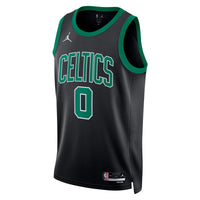 Boston Celtics Statement Edition Swingman Jersey - Black - Jayson Tatum