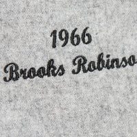 Baltimore Orioles Brooks Robinson Gray Cooperstown Collection 1966 Authentic Jersey