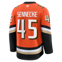 Anaheim Ducks Beckett Sennecke Orange Home Premium Jersey