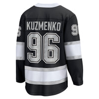 Los Angeles Kings Andrei Kuzmenko Black Home Breakaway Jersey