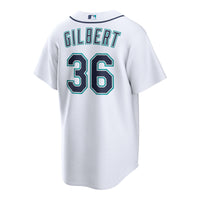 Seattle Mariners Logan Gilbert White Home Replica Jersey