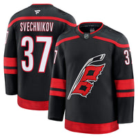 Carolina Hurricanes Andrei Svechnikov Black Home Premium Jersey