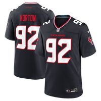 Houston Texans Dylan Horton Navy Team Game Jersey
