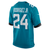 Jacksonville Jaguars Chris Rodriguez Jr. Teal Team Game Jersey