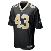 New Orleans Saints Michael Davis Black Team Game Jersey
