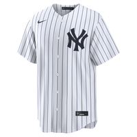 New York Yankees White Home Replica Custom Jersey