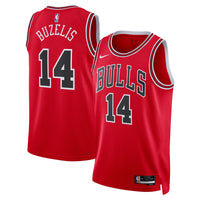 Chicago Bulls Icon Swingman Jersey - Red - Matas Buzelis