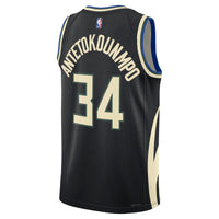Milwaukee Bucks Giannis Antetokounmpo Jordan Dri-FIT NBA Swingman Jersey