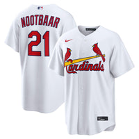 St. Louis Cardinals Lars Nootbaar White Home Replica Jersey