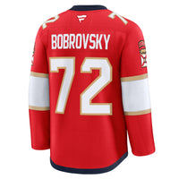 Florida Panthers Sergei Bobrovsky Red Premium Jersey