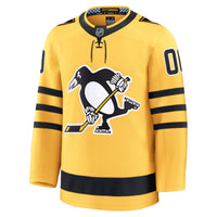 Pittsburgh Penguins Gold Alternate Premium Custom Jersey