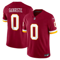 Washington Commanders Mike Sainristil Burgundy Team Vapor F.U.S.E. Stitched Limited Jersey