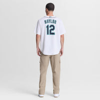 Seattle Mariners Josh Naylor White Home Replica Jersey