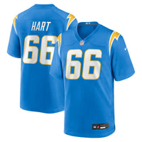 Los Angeles Chargers Bobby Hart Powder Blue Team Game Jersey
