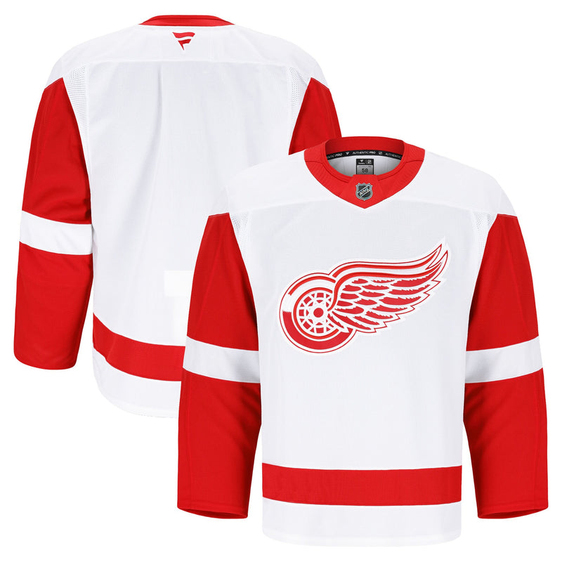 Detroit Red Wings White Away Authentic Pro Jersey