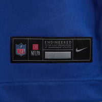 New York Giants Art Green Royal Team Game Jersey