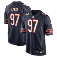 Chicago Bears James Lynch Navy Team Game Jersey