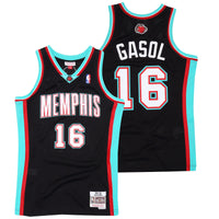 Memphis Grizzlies Pau Gasol Hardwood Classics Road Swingman Jersey