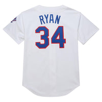 Texas Rangers Nolan Ryan White 1993 Cooperstown Collection Authentic Jersey
