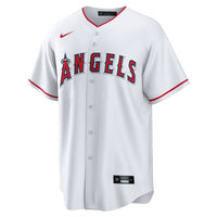 Los Angeles Angels White #1 Dad Home Replica Jersey