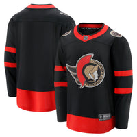 Ottawa Senators Black Home Breakaway Jersey