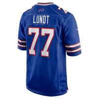Buffalo Bills Chase Lundt Royal Team Game Jersey