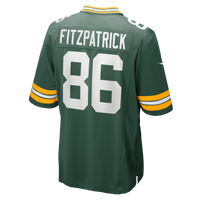 Green Bay Packers John FitzPatrick Green Team Game Jersey