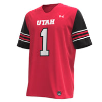 #1 Red Utah Utes Replica Football Jersey