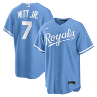 Kansas City Royals Bobby Witt Jr. Light Blue Alternate Replica Jersey