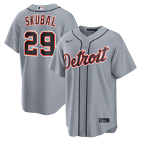 Detroit Tigers Tarik Skubal Gray Road Replica Jersey
