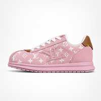 Louis Vuitton x Nigo Runner Sneakers Pink Monogram - Unisex